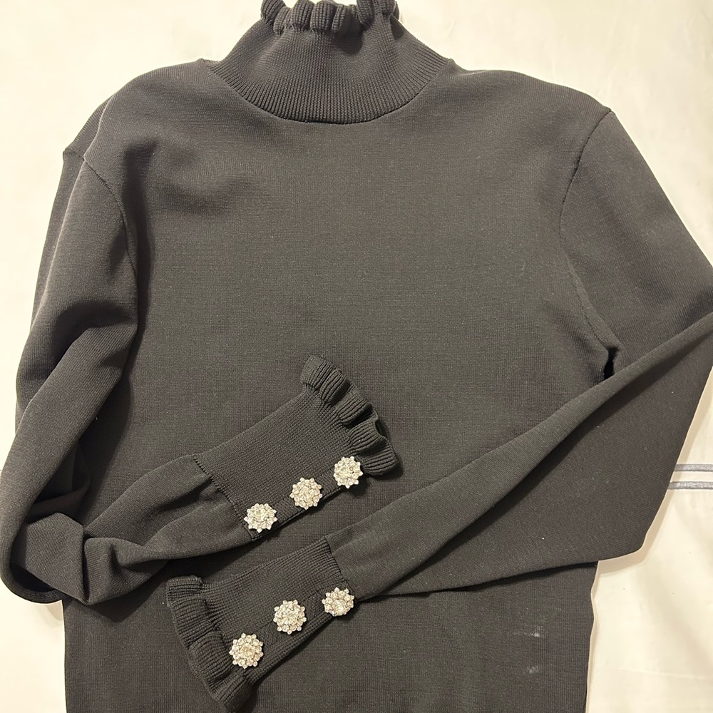 Zara mock turtleneck sweater